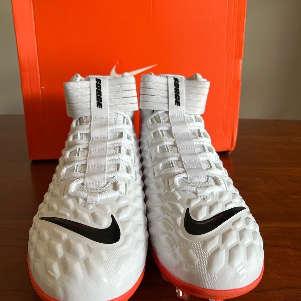 Nike Savage Pro 2 P BV3969-108 White orange new with box Men’s Size 14.5 - Picture 5 of 7